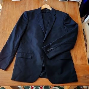 J.Crew Dark Blue Men's Suit Jacket size 42L Pant size W35 L34
